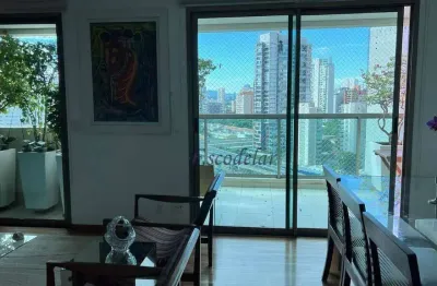 Apartamento com 3 dormitórios à venda, 147 m² por r$ 2.250.000,00 - campo belo - são paulo/sp