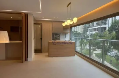 Apartamento garden com 3 dormitórios para alugar, 152 m² por r$ 18.355,00/mês - campo belo - são paulo/sp