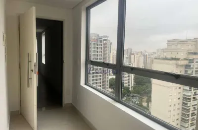 Apartamento com varanda ,1 suite para alugar, 104 m² , 2 vagas,- vila nova conceição - próximo parque do ibirapuera