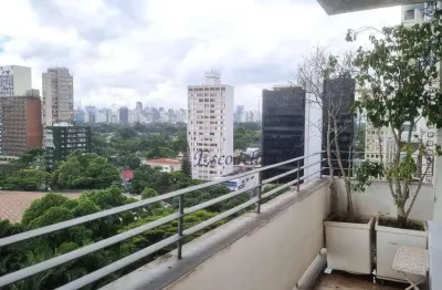 Apartamento com 3 quartos , 1 suite,, 2 vagas, à venda, 125 m² , com varanda- jd.europa - próximo ao clube pinheiros e hebraica