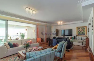 Apartamento com 3 dormitórios à venda, 241 m² por r$ 4.300.000,00 - campo belo - são paulo/sp