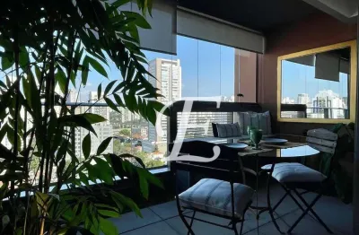 Studio  brooklin , a venda, com 1 quarto 41 m², 1 suíte, 1 vaga e varanda, próximo metro