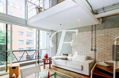 Loft com 1 dormitório para alugar, 73 m² por r$ 13.000,00/mês - jardins - são paulo/sp