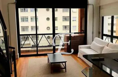 Loft com 1 dorm(1 suíte), 2 vagas à venda, 75m² - r$ 2.200.000 - jardins, são paulo sp