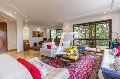 Apartamento com 4 dormitórios à venda, 275 m² por r$ 3.800.000,00 - campo belo - são paulo/sp