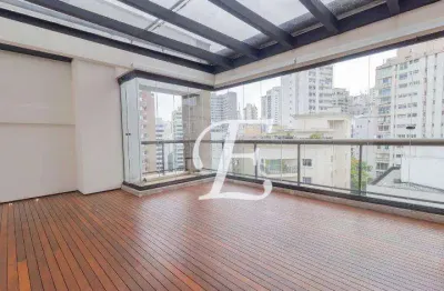 Cobertura com 2 dormitórios à venda, 270 m² por r$ 5.500.000,00 - jardim paulista - são paulo/sp