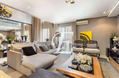 Apartamento duplex com 2 dormitórios à venda, 163 m² por r$ 4.890.000 - moema - são paulo/sp