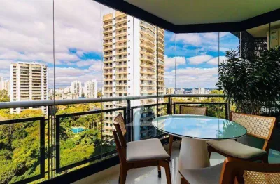 Apartamento com 4 dormitórios à venda, 350 m² por r$ 5.500.000,00 - santo amaro - são paulo/sp