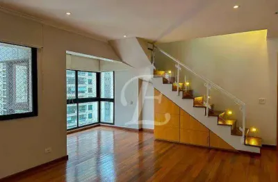 Cobertura para alugar, 241 m² por r$ 26.950,00/mês - vila nova conceição - são paulo/sp