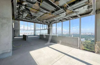 Cobertura com 4 quartos à venda,no contra-piso- 536 m² por r$ 35.000.000 - ibirapuera - são paulo/sp