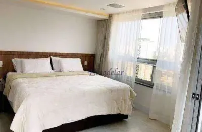 Cobertura com 2 quartos, 2 vagas, à venda, 142 m²  vila olímpia , aceita pet- próximo hospital santa paula