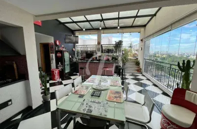 Cobertura mobiliada com 3 quartos à venda, 280 m² por r$ 3.939.000 - ipiranga - são paulo/sp