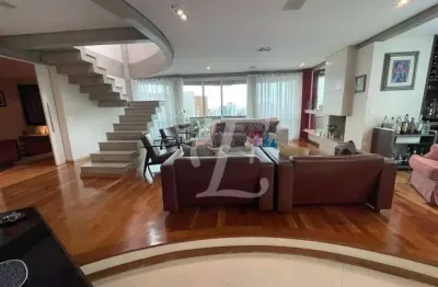 Cobertura com 5 dormitórios à venda, 414 m² por r$ 3.500.000,01 - jardim santo andré - santo andré/sp