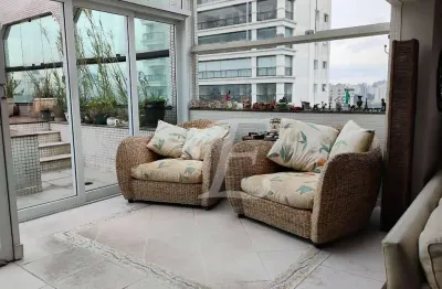 Apartamento duplex com 3 quartos à venda, 260 m² , moema - proximo metro