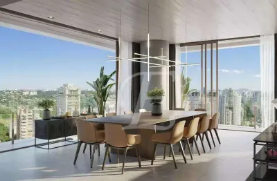 Cobertura com 4 dormitórios à venda, 1114 m² por r$ 43.650.000,00 - itaim bibi - são paulo/sp