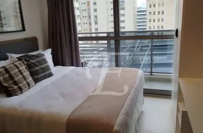 Apartamento/studio mobiliado 1 quarto para alugar, ou vender .22 m², com varanda ,jardim paulista - próximo ao masp
