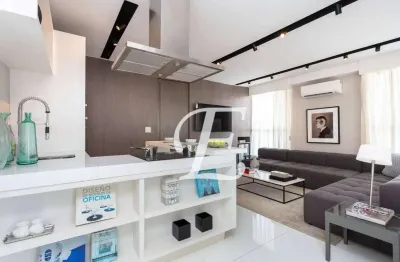 Apartamento com 1 dormitório para alugar, 98 m²  vila nova conceição - proximo ao insper