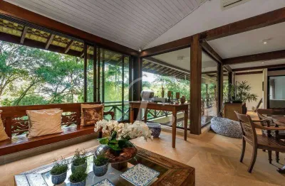 Casa com 7 dormitórios à venda, 338 m² por r$ 8.590.000,00 - condominio iporanga - guarujá/sp