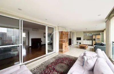 Apartamento com 4 dormitórios para alugar, 207 m² por R$ 19.030,00/mês - Brooklin - São Paulo/SP