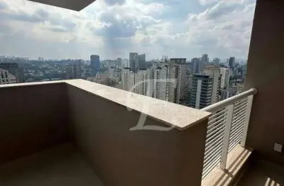 Cobertura com 1 dormitório à venda, 84 m² por r$ 1.170.000,00 - brooklin - são paulo/sp