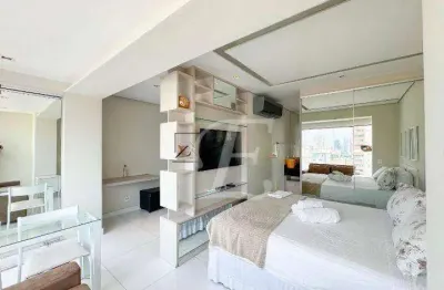 Apartamento com 1 dormitório à venda, 36 m² por r$ 650.000,00 - brooklin - são paulo/sp