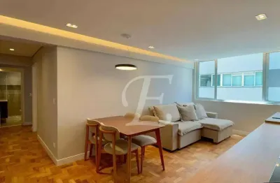 Apartamento para locação, reformado, mobiliado, pronto pra morar na bela cintra/jardins.