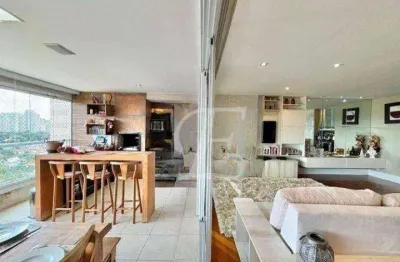 Apartamento com 3 dormitórios para alugar, 180 m² por r$ 22.450,00/mês - campo belo - são paulo/sp