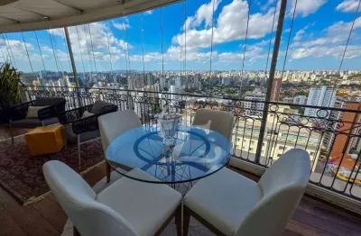 Cobertura com 4 quartos(4 suites)à venda, 386 m² por r$ 8.000.000 - campo belo - são paulo/sp
