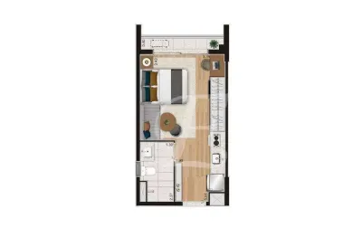 Apartamento com 1 dormitório para alugar, 24 m² por r$ 4.540,00/mês - vila nova conceição - são paulo/sp