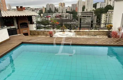 Cobertura com 3 dormitórios à venda, 276 m² por r$ 1.180.000,00 - morumbi - são paulo/sp