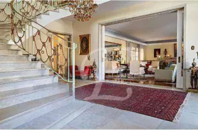 Sobrado com 4 quartos-8 vagas- 747ms2-à  venda jardim paulista- 13.800.000,00 -