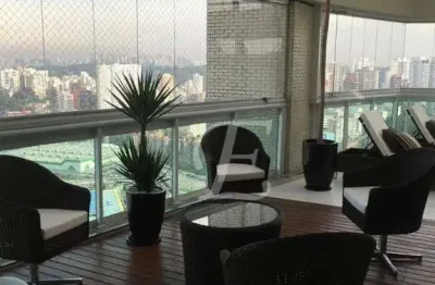 Cobertura exclusiva, segura e luxuosa 300 m² / 3 suítes / 5 vagas / depósito - brooklin novo