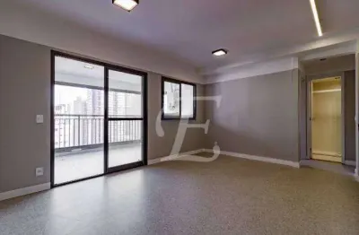 Apartamento com 1 dormitório para alugar, 54 m² por R$ 5.840,00/mês - Brooklin - São Paulo/SP