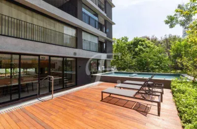 Studio com 1 quarto, 1 banheiro, à venda, 28 m² por R$ 580.000 - Pinheiros - São Paulo/SP.