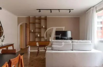 Apartamento para locação na Oscar Freire, com 3 quartos/sendo 1 suíte e 1 vagas. Ar-condicionado. Mobiliado. Pronto para morar.