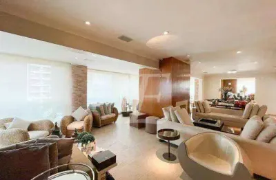 Apartamento com 3 dormitórios para alugar, 292 m² por R$ 60.100,00/mês - Moema - São Paulo/SP