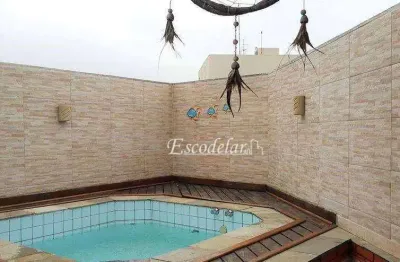 Cobertura à venda, 142 m² por r$ 1.250.000,00 - parque peruche - são paulo/sp