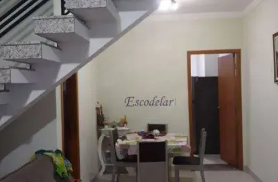 Sobrado à venda, 97 m² por r$ 585.000,00 - vila rosa - são paulo/sp