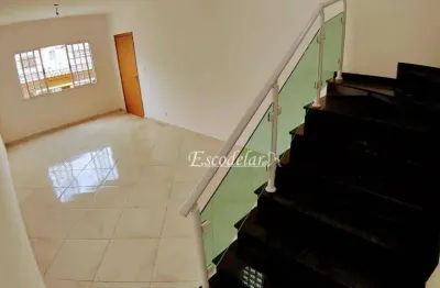 Sobrado com 3 dormitórios sendo 3 suítes com 5 vagas à venda, 214 m² por r$ 950.000 - vila constança - são paulo/sp