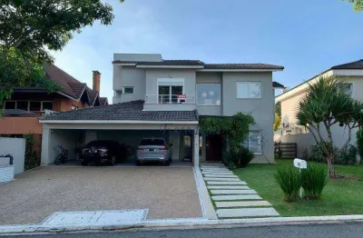 Casa com 5 suítes à venda, 440 m² por r$ 4.500.000 - condominio fechado - lazer completo - aldeia da serra - barueri/sp