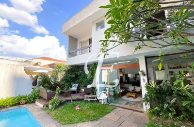 Sobrado à venda, 295 m² por r$ 3.350.000,00 - chácara inglesa - são paulo/sp