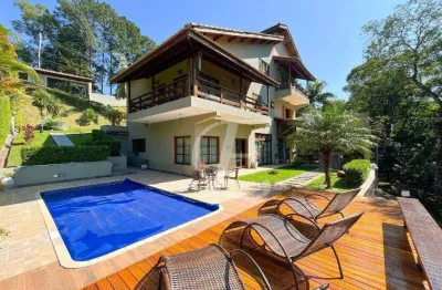 Casa com 3 dormitórios à venda, 448 m² por r$ 2.640.000,00 - serra da cantareira - mairiporã/sp