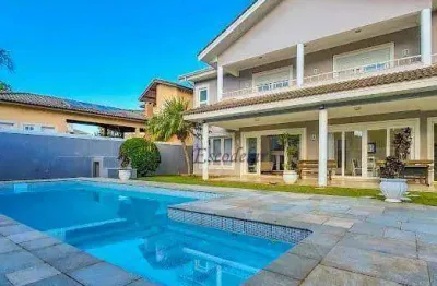 Casa com 4 dormitórios à venda, 455 m² por r$ 3.900.000,00 - aldeia da serra - barueri/sp