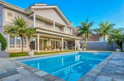 Casa com 4 dormitórios à venda, 455 m² por r$ 3.900.000,00 - aldeia da serra - barueri/sp