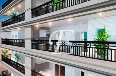 Apartamento com 3 dormitórios à venda, 121 m² por r$ 987.317,00 - vila guilhermina - praia grande/sp