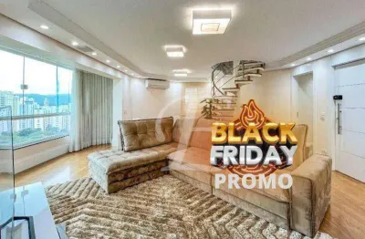 Cobertura com 3 dormitórios à venda, 320 m² por r$ 2.490.000,00 - santana - são paulo/sp