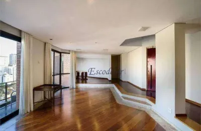 Cobertura com 4 dormitórios à venda, 600 m² por r$ 4.600.000,00 - pacaembu - são paulo/sp