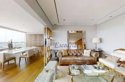 Cobertura à venda, 330 m² por r$ 5.800.000,00 - alto da lapa - são paulo/sp