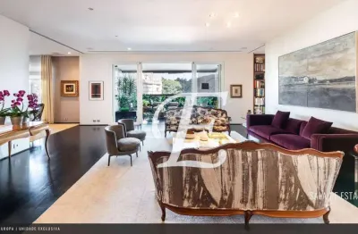 Apartamento com 4 quartos sendo 4 suítes à venda, 456 m² por r$ 27.450.000 - jardim europa - são paulo/sp