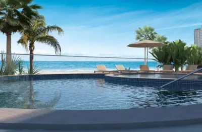 Apartamento com 1 dormitório à venda, 53 m² por r$ 410.000,00 -  jardim real - praia grande/sp